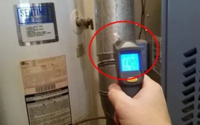 Chimney flue and combustible materials